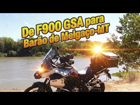 FECHARAM O RIO!!! De Cuiabá a Barão de Melgaço #f900gs #motovlog