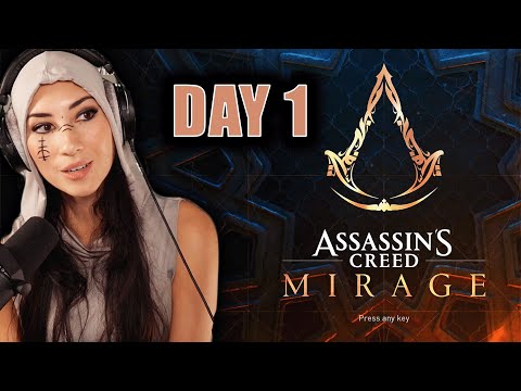 Zara Plays ASSASSIN'S CREED MIRAGE - Day 1