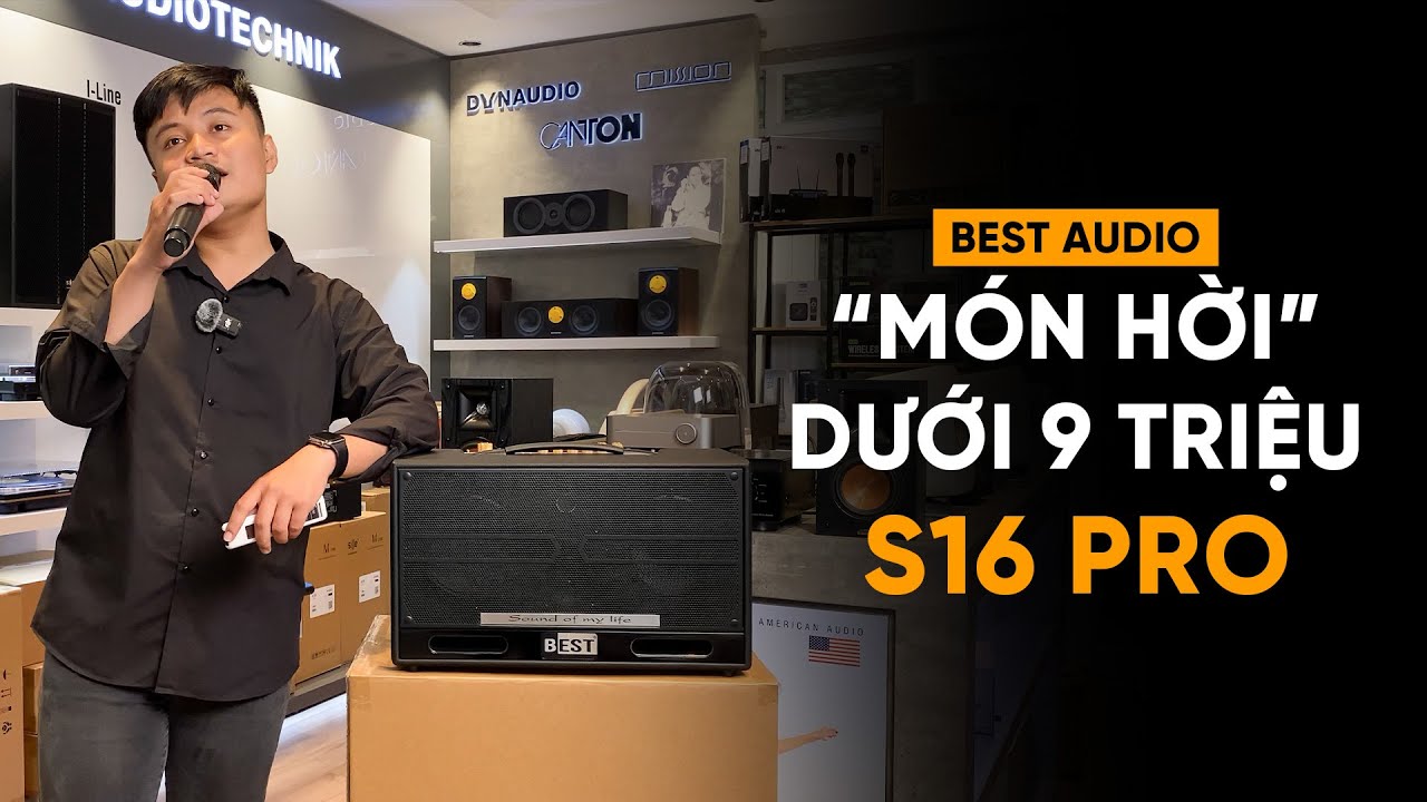 video Loa Karaoke Di Động Best Audio S16 Pro HOT 2025 0