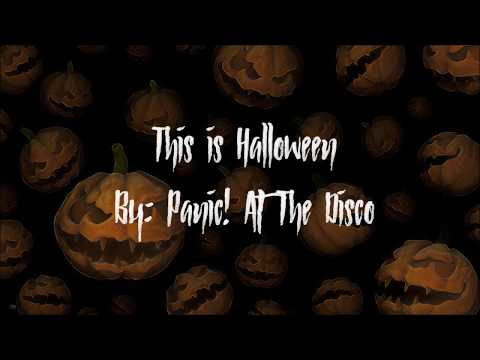 This Is Halloween (lyrics) By: Panic! At The Disco