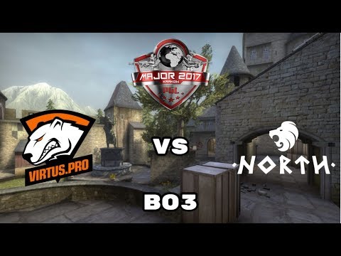 Virtus.Pro VS North PGL Major Kraków | MAP 1 Quarterfinal | Comments by Izak and Vuzzey