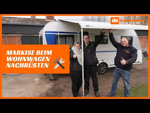 Installing the Thule Omnistor 6300 roof awning on your caravan [instructions including sealing] |...