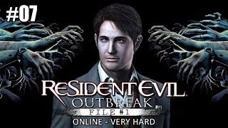 Resident Evil Outbreak File #1 on Very Hard - Online 4 player Co-Op Ep 07