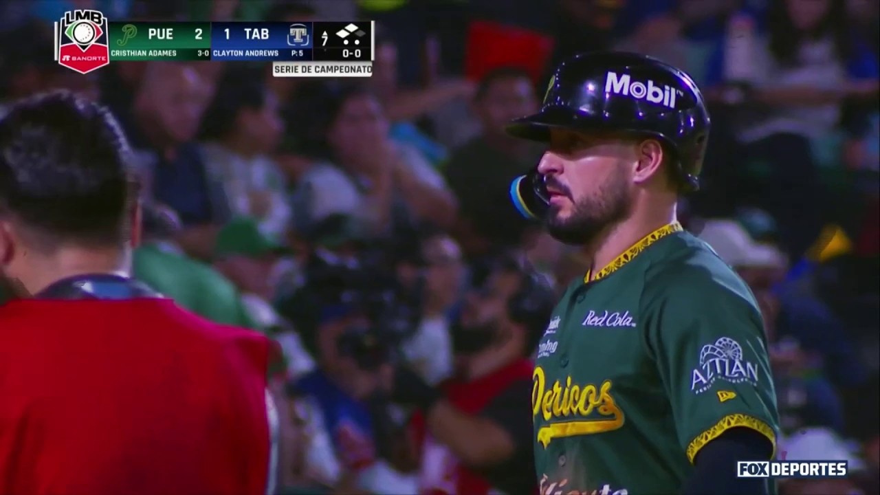 ⚾🔥 CARRERA DE RODRÍGUEZ | Olmecas de Tabasco 1–2 Pericos de Puebla | Liga Mexicana de Beisbol | J1
