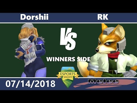 Shinespiked 10 Melee: Pools - Dorshii (Sheik) vs RK (Fox)