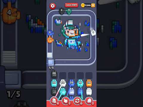 Pixel Flow Level 2389 Walkthrough