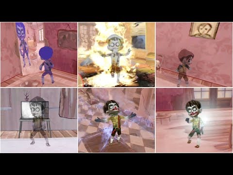 Scary Child All End Level Animations