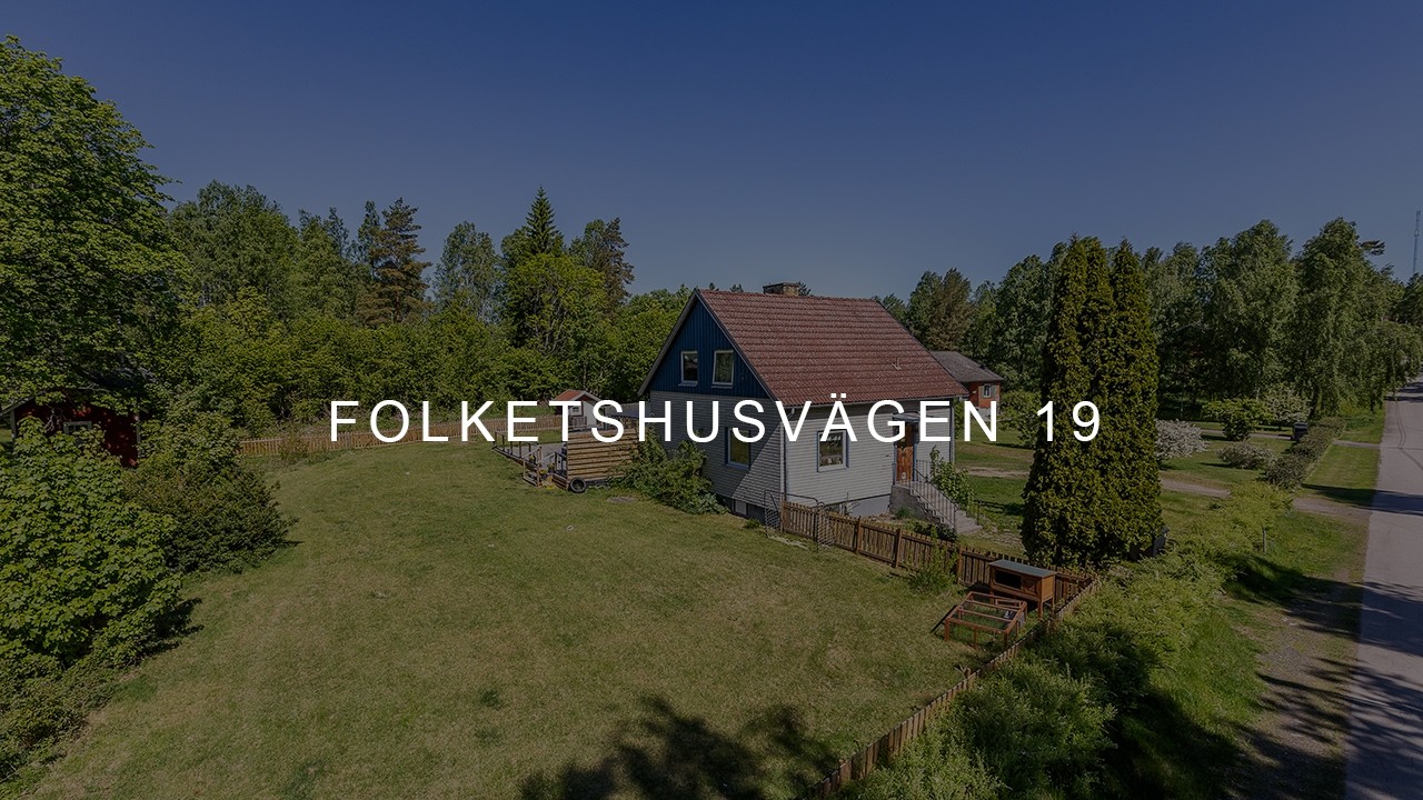 5 rum Villa på Folketshusvägen 19 Sävsjöström Uppvidinge kommun - video