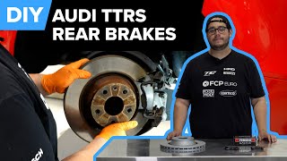 Mk2 Audi TT Rear Brake Pad & Rotor Replacement DIY 2006-2014 (Audi TT, TTS, RS)