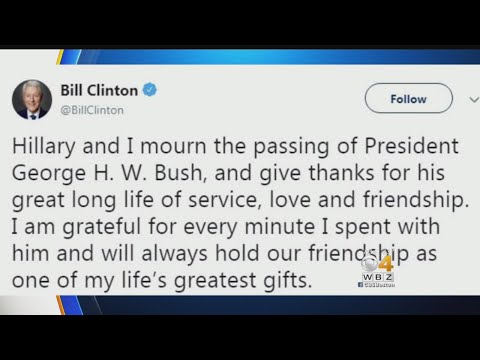 Politicians Pay Tribute To George H. W. Bush