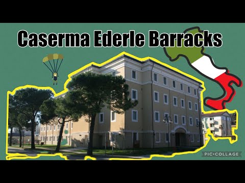 CASERMA EDERLE BARRACKS TOUR (VICENZA , ITALY)🇺🇸🇮🇹