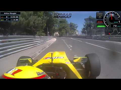 Pau | Arthur Rougier - Formula Renault 2.0 | Onboard