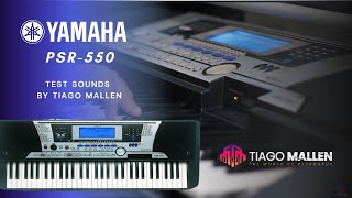 Video thumbnail for Yamaha PSR-550 (Test sounds) by Tiago Mallen