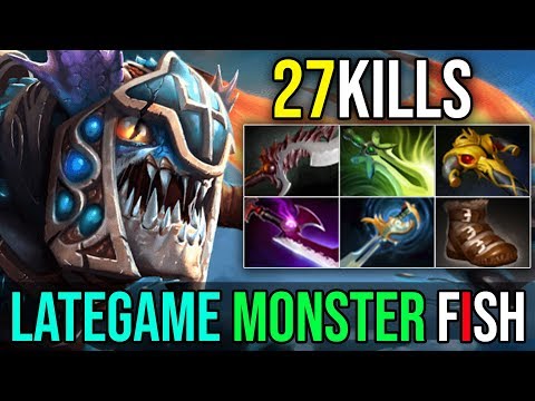 The Monster Fish Is Back [Slark] THIS HERO IS SO STRONG IN LATEGAME 27Kills 7.19 | Dota 2 FullGame