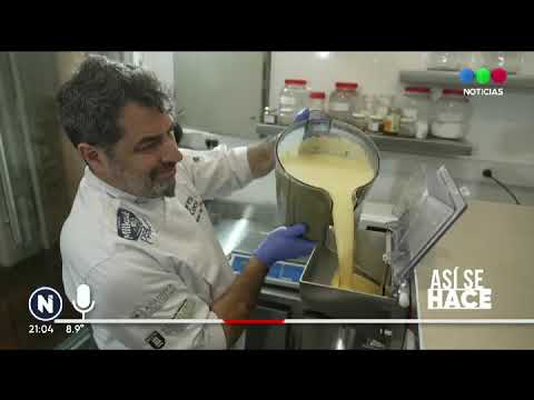 Así se hace el Helado Artesanal de Sambayón