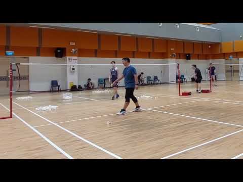[Badminton training 04] Toa Payoh Safra with Huck Lee