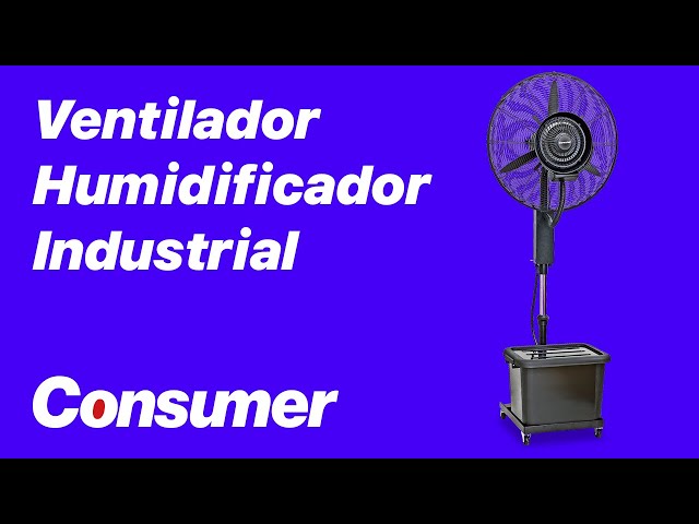 Vídeo relacionado con VEVOR Ventilador Nebulizador de Montaje en Pared, 61,6 cm, 3 Velocidades de Alta Velocidad Máx. 7000 CFM, Ventilador de Pared Industrial Oscilante a Prueba de Agua, Comercial o Residencial, Negro
