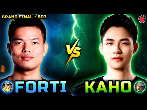 GRAND FINAL 🏆 #1 Human vs #1 Night Elf 🔥 Fortitude vs Kaho (Bo7) 🍎 Red Apple Cup