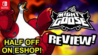 HONK! Mighty Goose REVIEW! AWESOME Nintendo Switch EShop Sale! METAL SLUG Inspired Action!