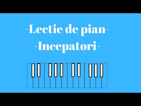 Lectii de pian incepatori-Miniatura-Maria Cernovodeanu