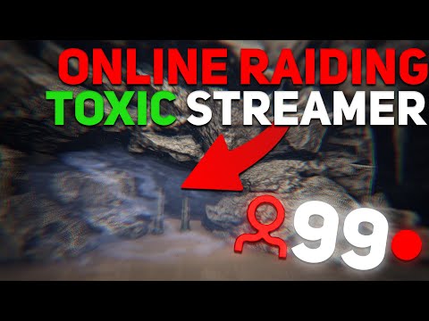 Online Raiding A TOXIC Streamer - ARK PvP