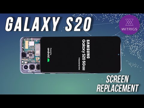 Samsung Galaxy S20 5G Screen Replacement-Repair Tutorial