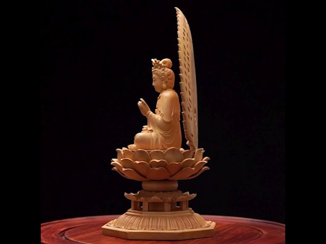 Vídeo relacionado con TOPBATHY Figura de Zhong Estilo Chino Estatua de Madera para Decoración de Escritorio Modelo Protector para Buena Suerte el Hogar Escultura de Deidad Guardiana
