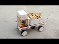 How To Make Lorry Truck Homemade Diy Matchbox Dump Loaded Truck