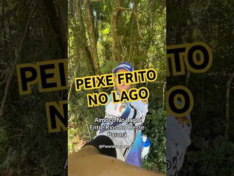 Almoço em entre rios do oeste - siga-me para mais vídeos #parana #pescaria #pesca #pescador #pr