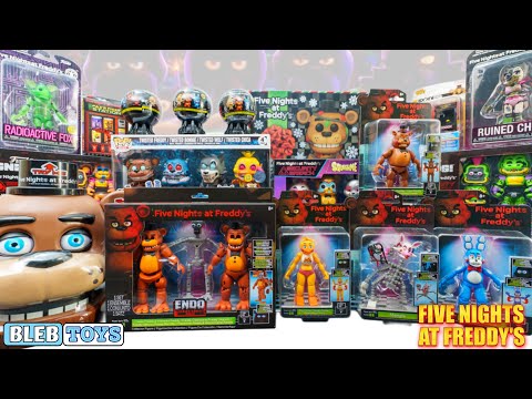 Unboxing the latest Five Nights at Freddy's toy collection no talking toy review