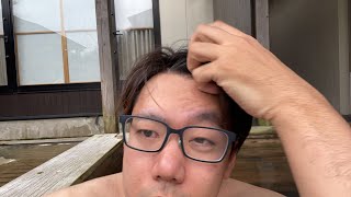 顔面神経麻痺6日目の朝 温泉