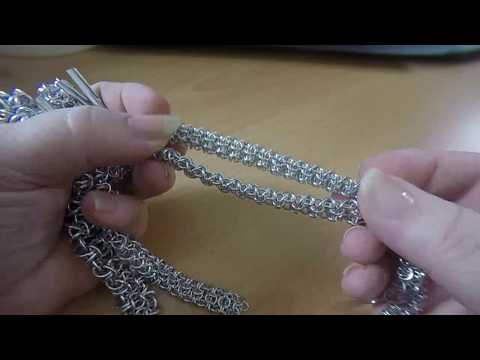 Live Chain Maille Demonstration - Gridlock Byzantine