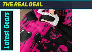 Manfei Full Size Gothic Skeleton Bedding: Spooky Chic Surprise!