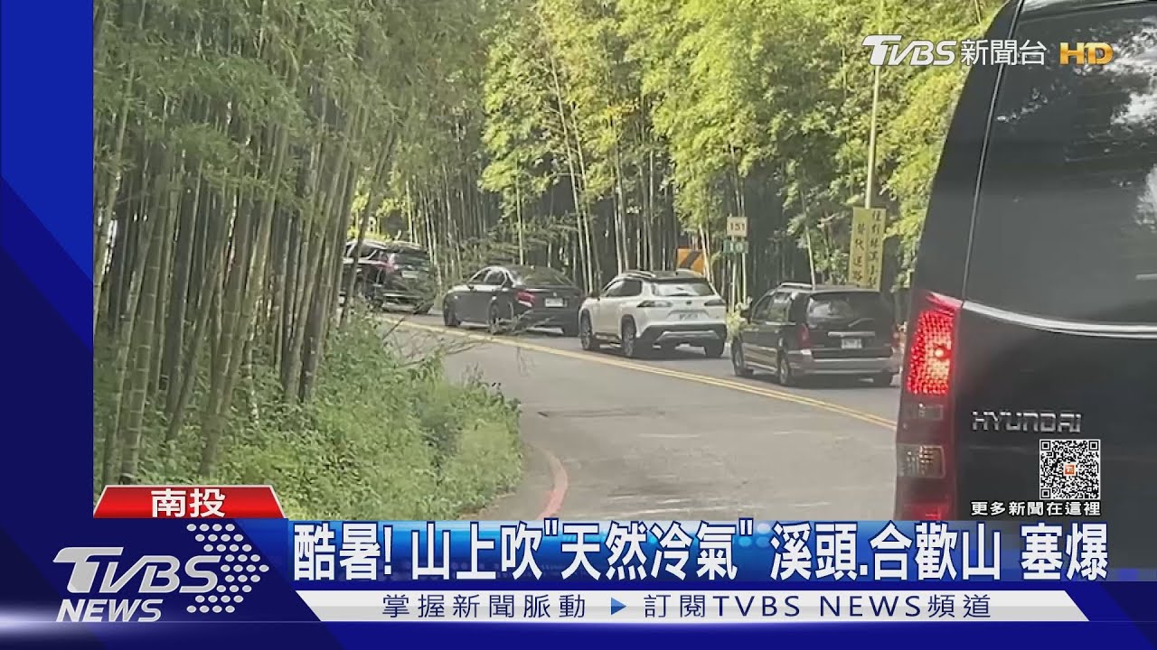 酷暑!山上吹「天然冷氣」溪頭、合歡山塞爆