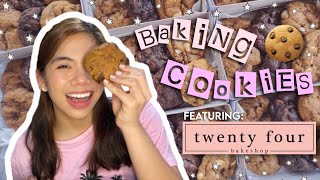 BAKING COOKIES 🍪 ft. Twenty Four Bakeshop’s Ready-to-Bake Cookie Dough 🤤💖