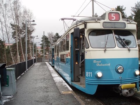 Spårvagn 5 centrum - Länsmansgården 2008