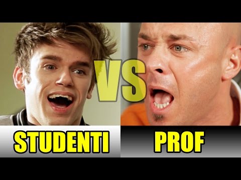 STUDENTI VS PROF - LE DIFFERENZE - iPantellas
