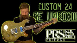 Video thumbnail for PRS Custom 24 SE Trampas Green Unbox!!! by TheWoodsman