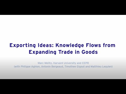 Exporting Ideas: Knowledge Flows from Expanding Trade in Goods