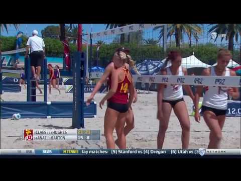Beach Volleyball: USC 5, Utah 0 - Highlights 4/27/17