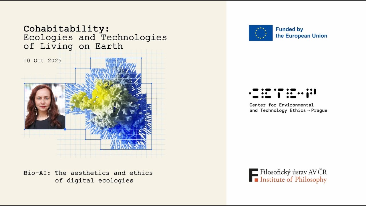 #lecture | Joanna Zylinska: Bio-AI: The aesthetics and ethics of digital ecologies