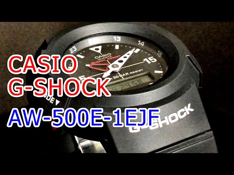 CASIO G-SHOCK AW-500E-1EJF  復刻モデル