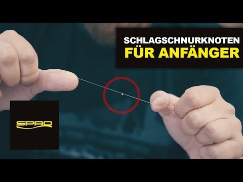 Fluorocarbon mit geflochtener Schnur verbinden? Der Schlagschnurknoten! - Spro KNOW-HOW
