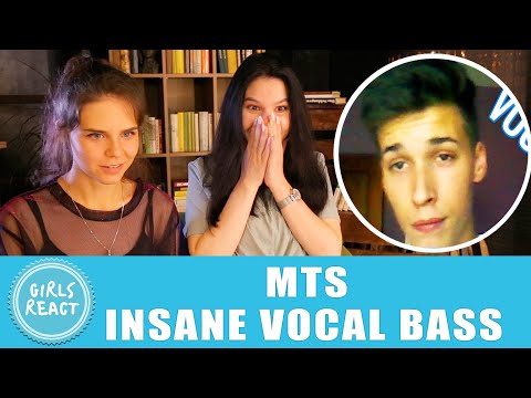 Girls React. MTS | INSANE VOCAL BASS!!! (You Won't Believe What You Hear). React to beatbox.