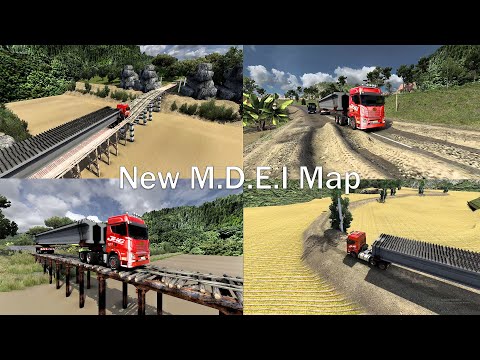 How to Install New M.D.E.I Map in ETS2 1.30 to 1.40