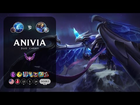 Anivia Carry vs Ezreal - NA Master Patch 13.13