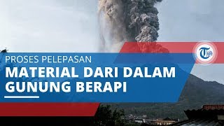 Erupsi, Pelepasan Material dari Dalam Gunung Berapi