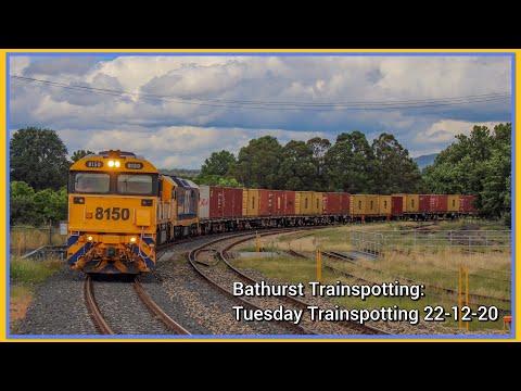 Bathurst Trainspotting: Tuesday Trainspotting 22-12-20