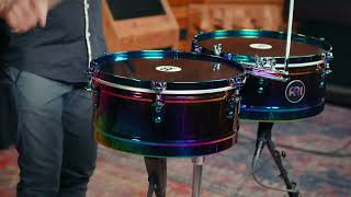 Meinl Percussion 14 & 15 Spectrum Series Timbales - ST1415 - 2/3