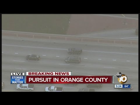 Pursuit in Orange County